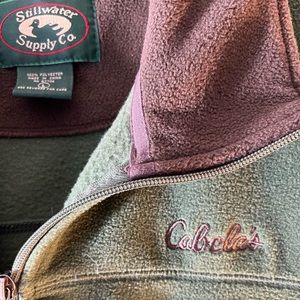 Cabela’s fleece sleeveless jacket